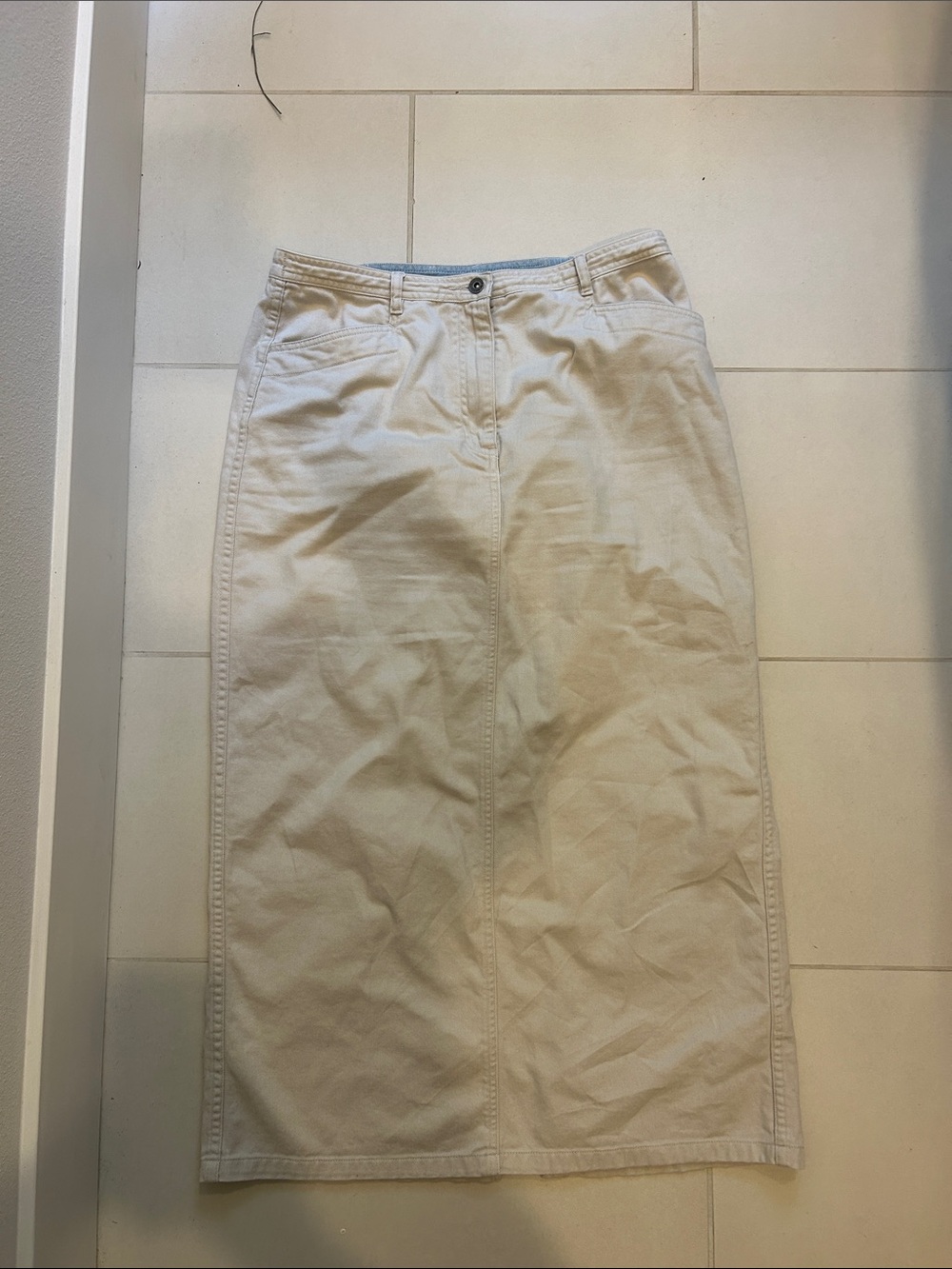 Christopher & Banks denim skirt 12